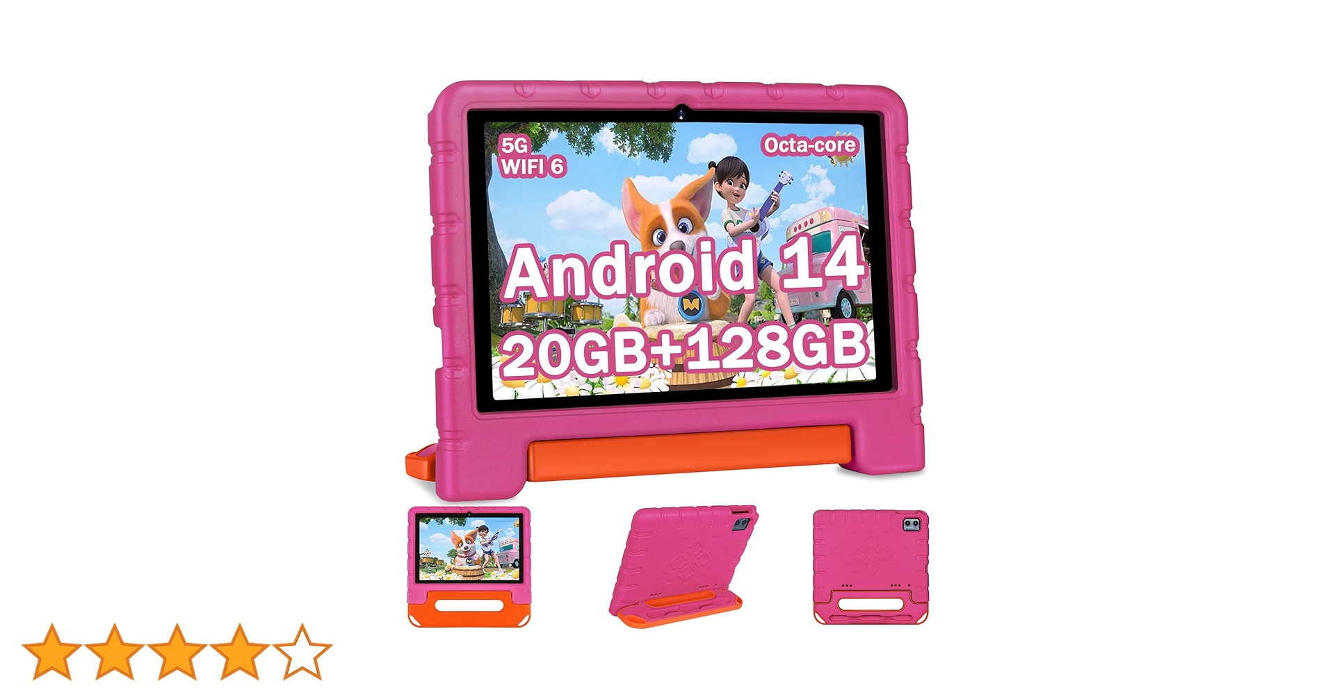2024 Newest Kids Tablet 10 inch Android 14 Tablets for Kids